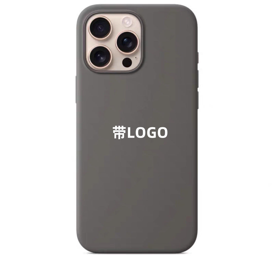 Magnetic animation pop-up window for Apple 16promax comes with AI button iPhone16 liquid silicone phone case