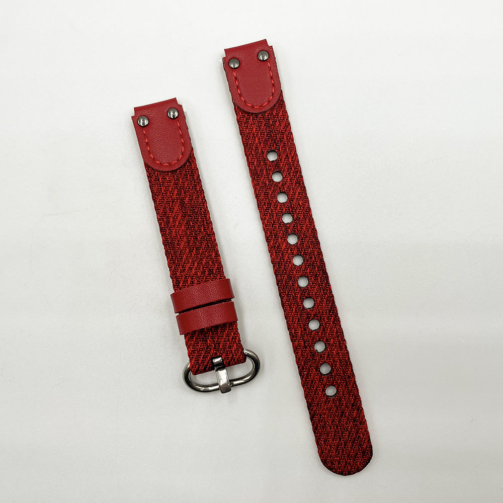 New for mi bracelet 9NFC watch strap fashion canvas wristband smart watch band in stock