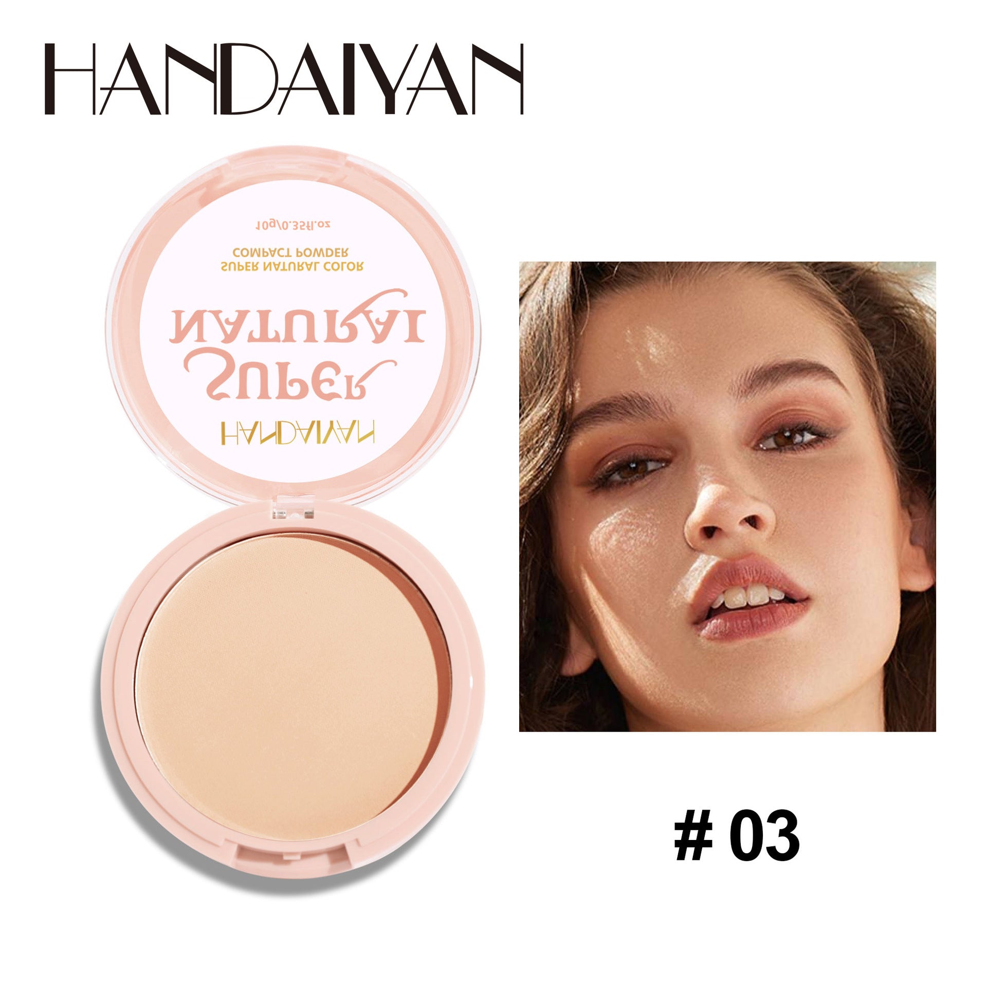 Cross-border finishing powder oil control and waterproof long-lasting handaiyan concealer No stuck powder smear-proof makeup finishing loose powder