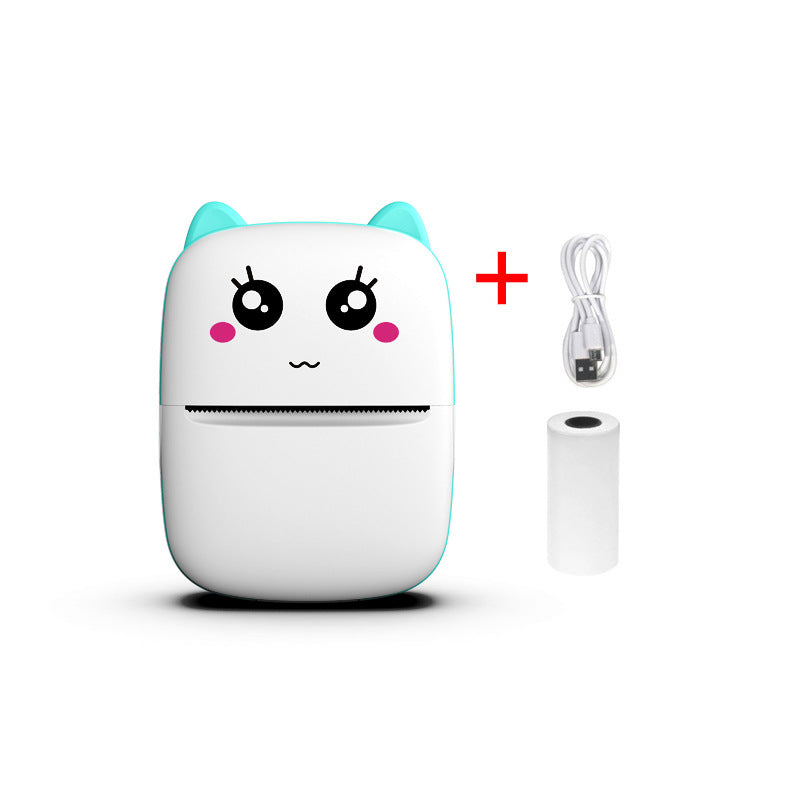 Cross-border portable thermal mini printer mobile phone photo artifact Bluetooth student only small household labeling machine