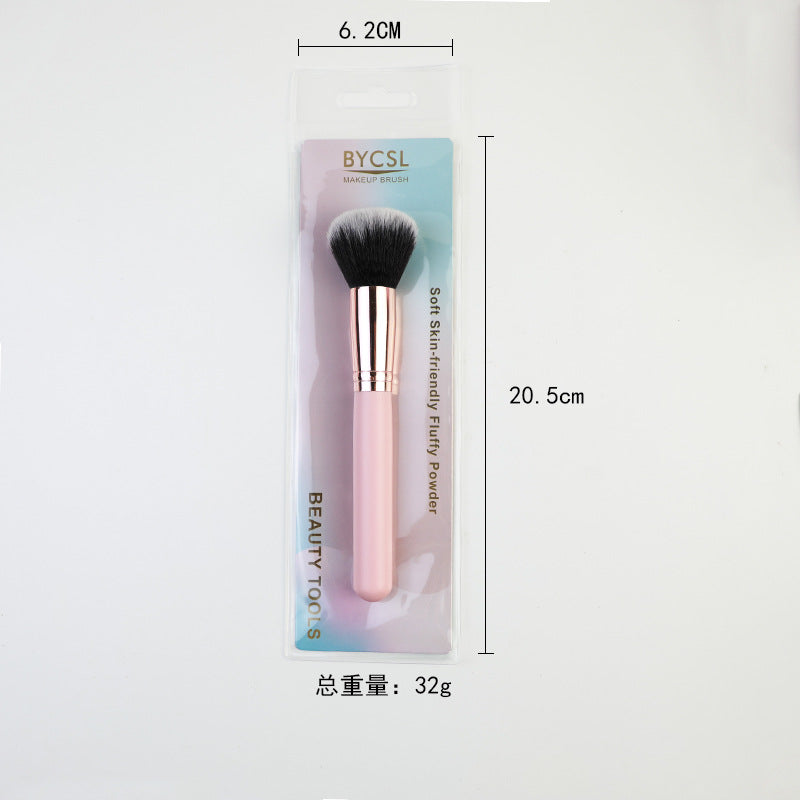 Cross-Border 16 pink makeup brushes suit rose gold makeup brush face powder foundation blush brush brow groomer makeup tools