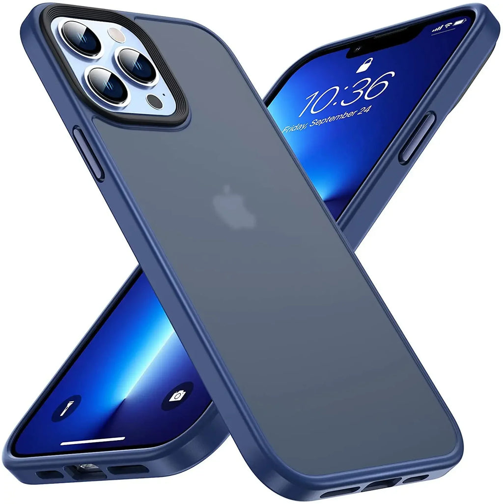 Frosted Apple 15 phone case skin feeling iPhone16E/12/13/14Pro drop-resistant 15promax case