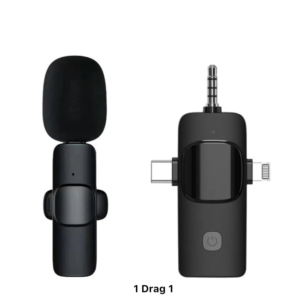 [Factory in stock] wireless microphone K1/K9/K6 plug-and-play intelligent noise reduction live broadcast collar clip microphone