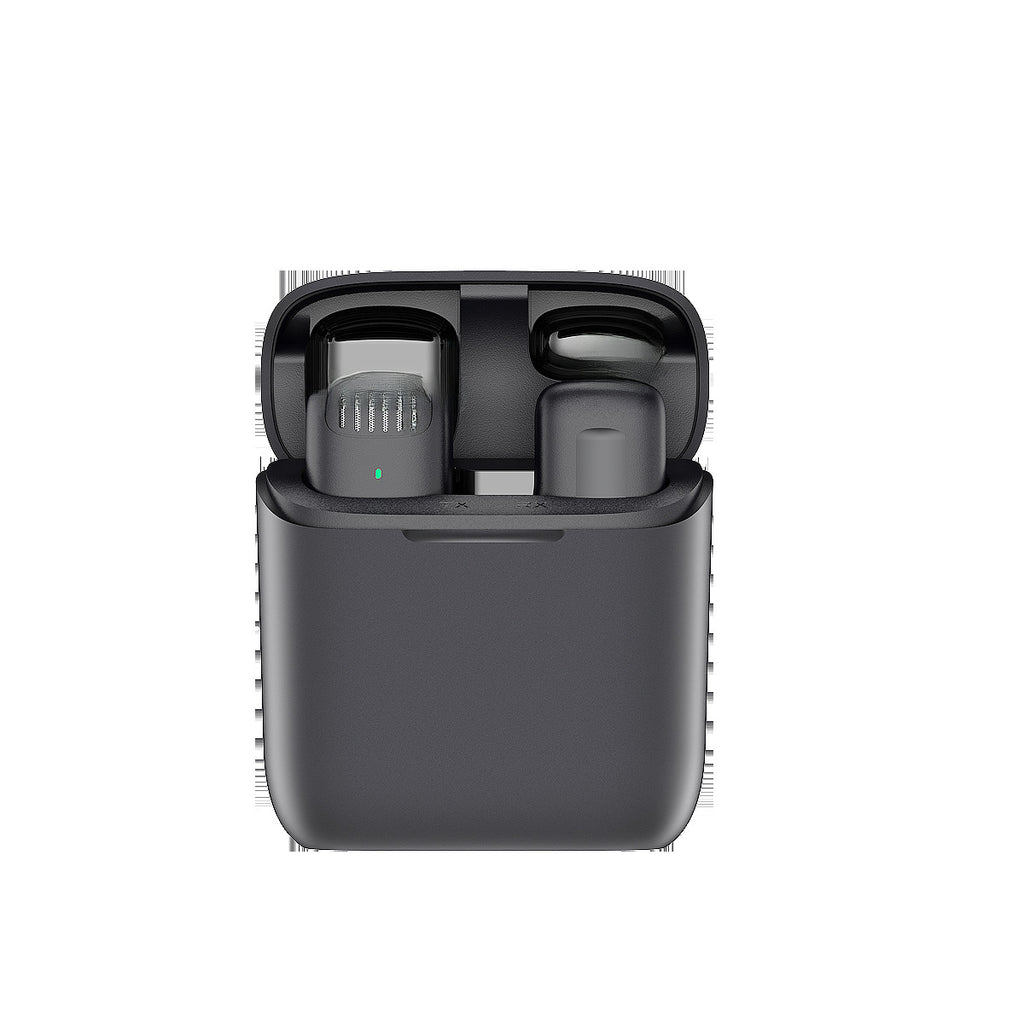Cross-border hot wireless conference microphone Bluetooth live broadcast collar clip radio microphone J11 with charging warehouse in stock