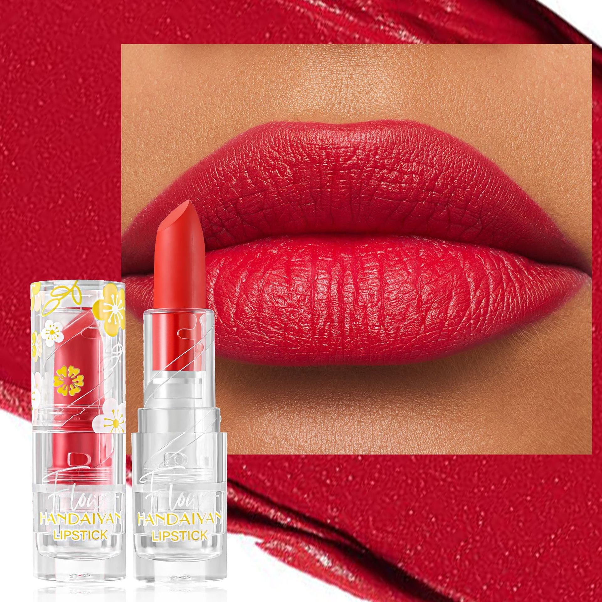 Matte Lipstick Kit 6 colors long-lasting moisturizing non-fading handaiyan moisturizing matte surface cross-border lipstick kit
