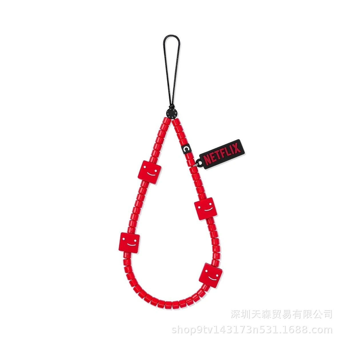 CASETi joint name High version phone chain Handmade stringed pearls phone case lanyard hanging chain wrist pendant for women
