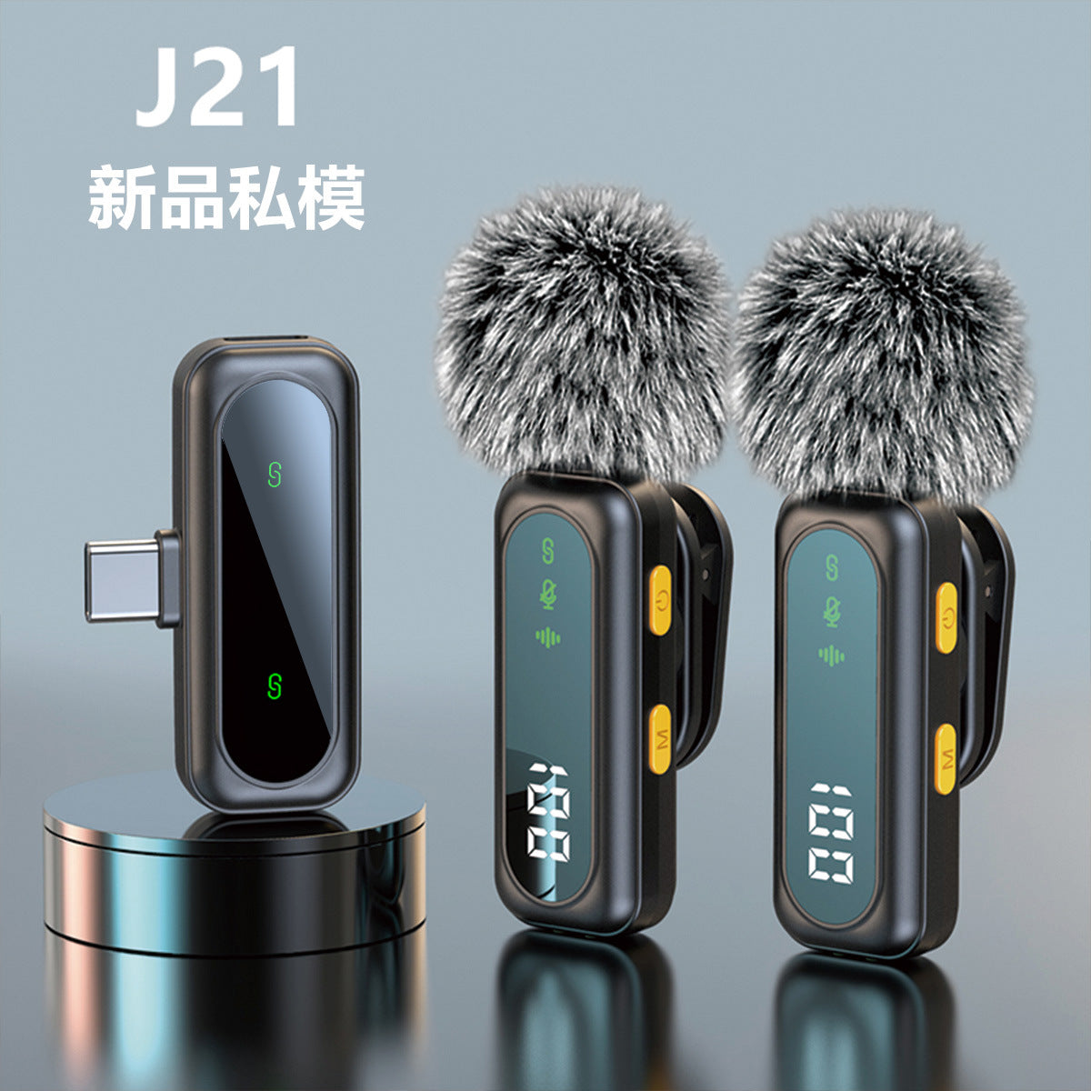 Wireless collar clip microphone L06 live short video shooting radio noise reduction recording pink mini microphone words