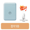 Jingchen D110M household thermal sensitive adhesive sticker price bar code machine portable mini Bluetooth label printer