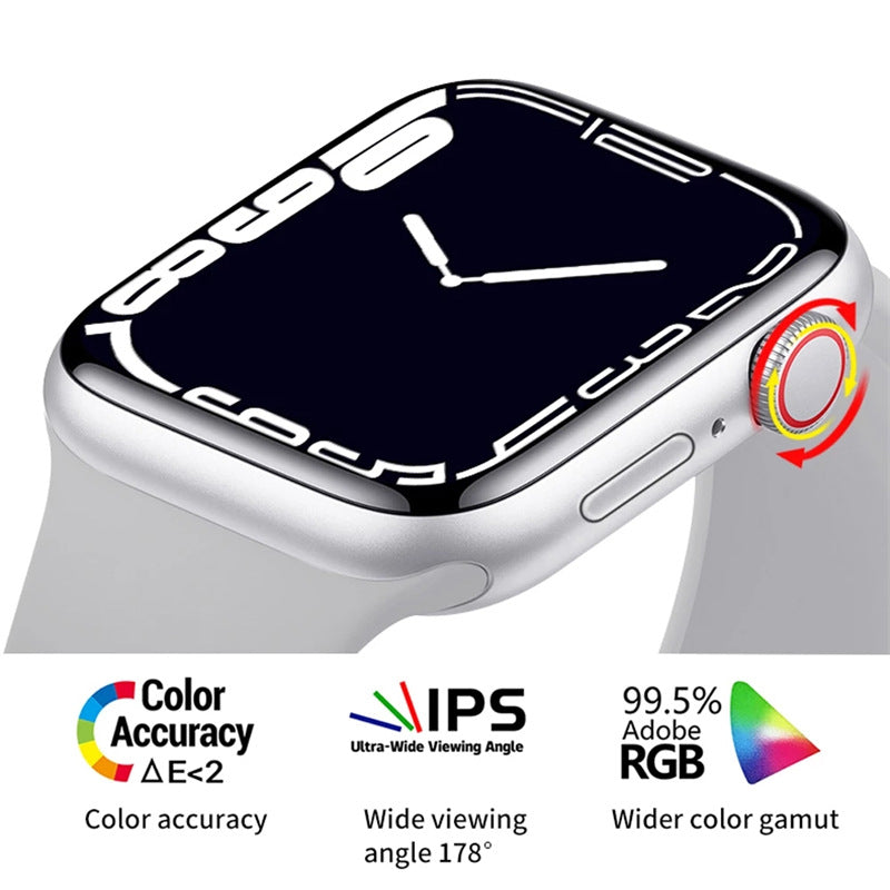 S9 Max Smart Watch – Bluetooth Calling, Heart Rate & Blood Pressure Monitor