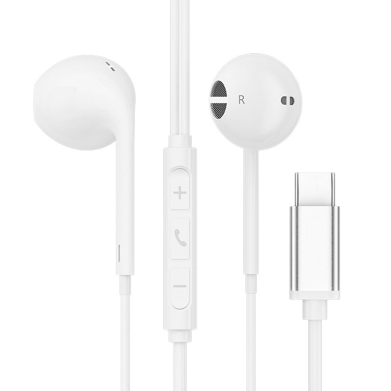type-c digital decoding in-ear computer mobile phone universal typec headset for Apple 16/15 headset