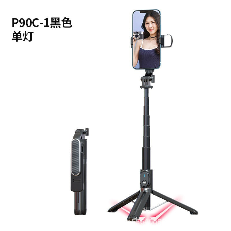 Factory wholesale P93 mobile phone tripod selfie stick 1.3 m selfie stick mobile phone holder compatible with GOPRO camera