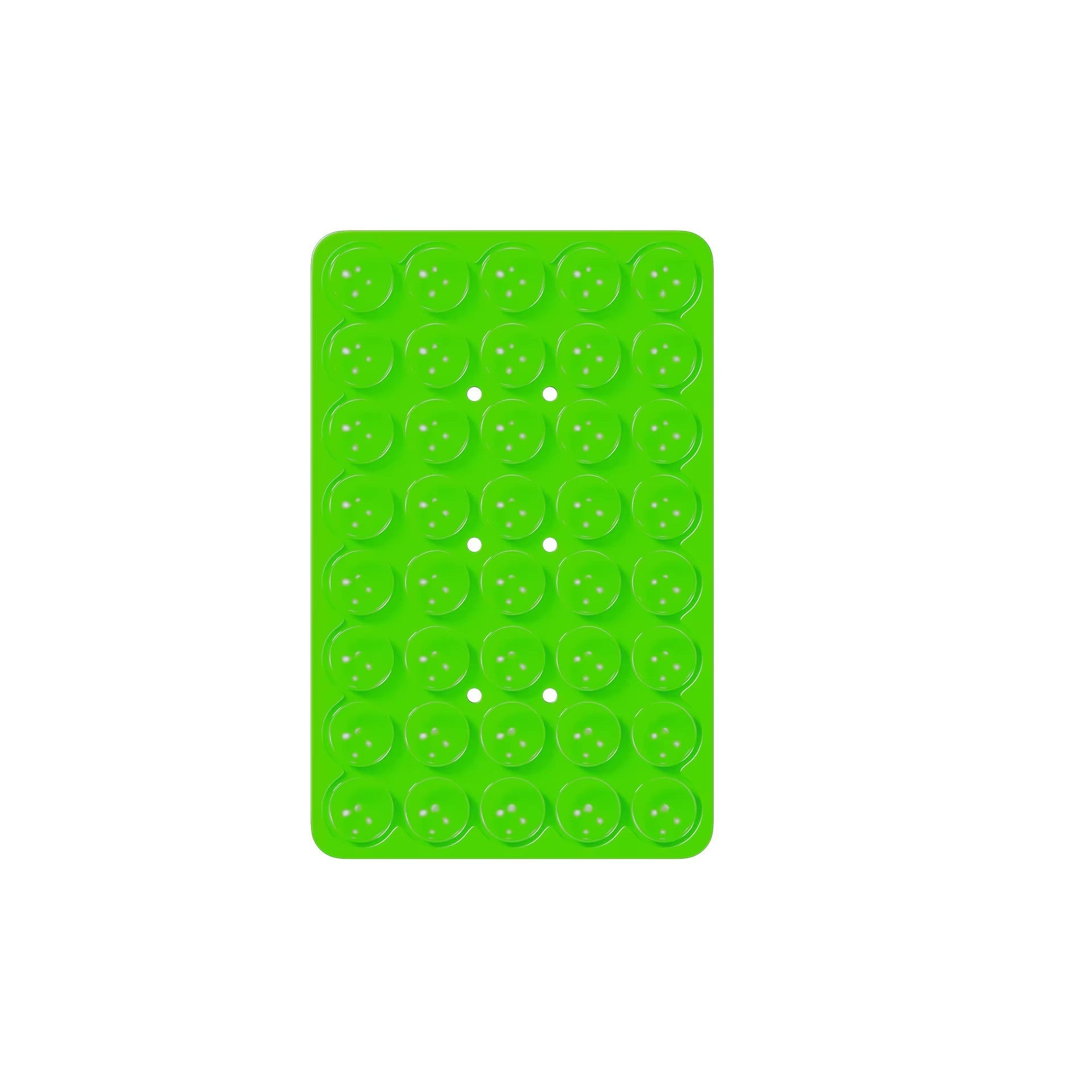 Cross-border factory wholesale mobile phone silica gel sucker 40 tablets double-sided sucker multi-functional square hot selling self-adhesive non-slip