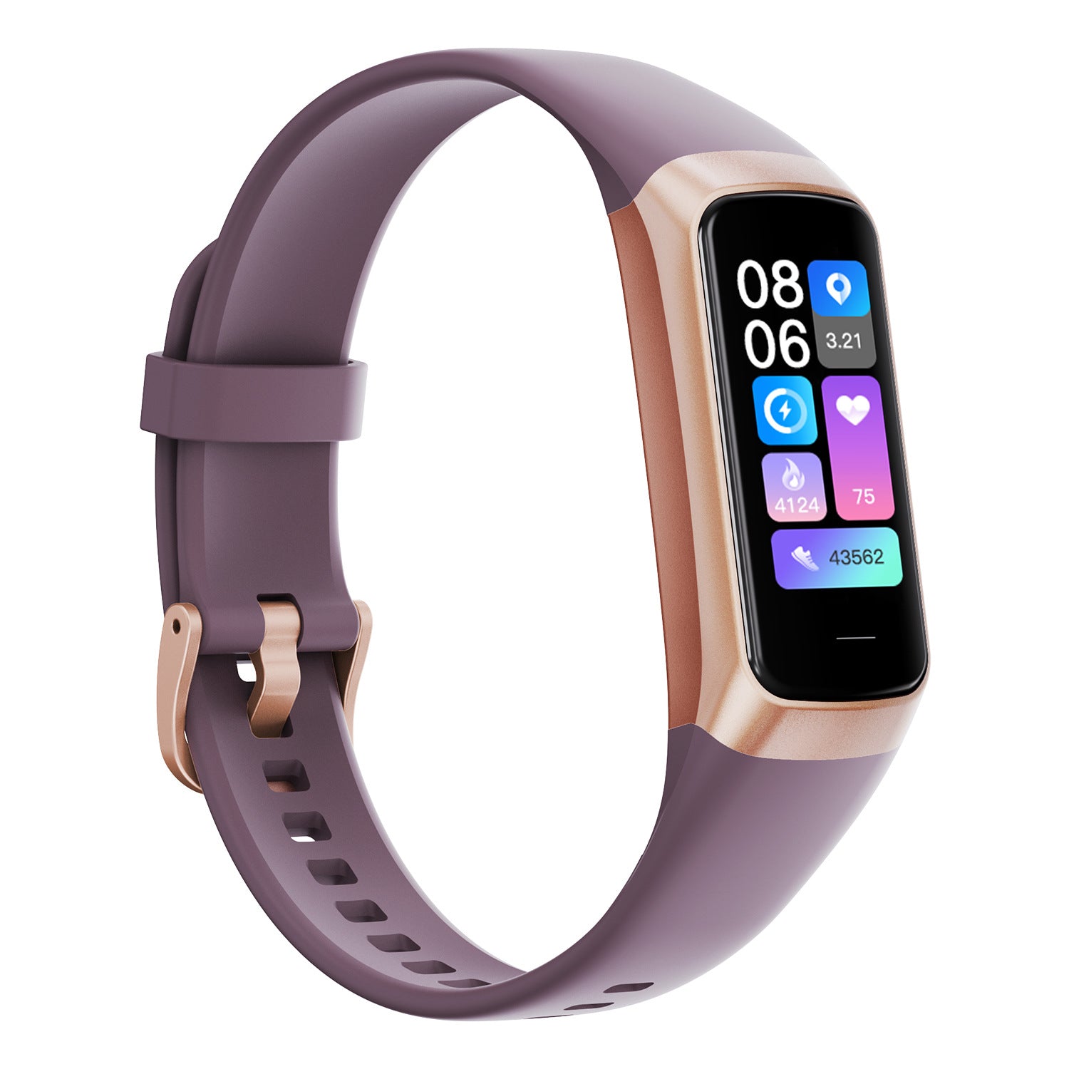 C60 Smart Fitness Tracker Blood Pressure Heart Rate Monitoring Waterproof Durable
