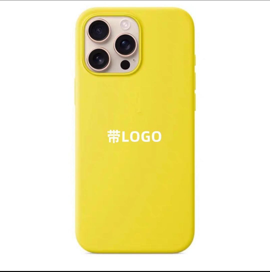 Magnetic animation pop-up window for Apple 16promax comes with AI button iPhone16 liquid silicone phone case