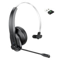 Truck driver 2.4g Bluetooth noise reduction wireless headset microphone mute computer office call center operator