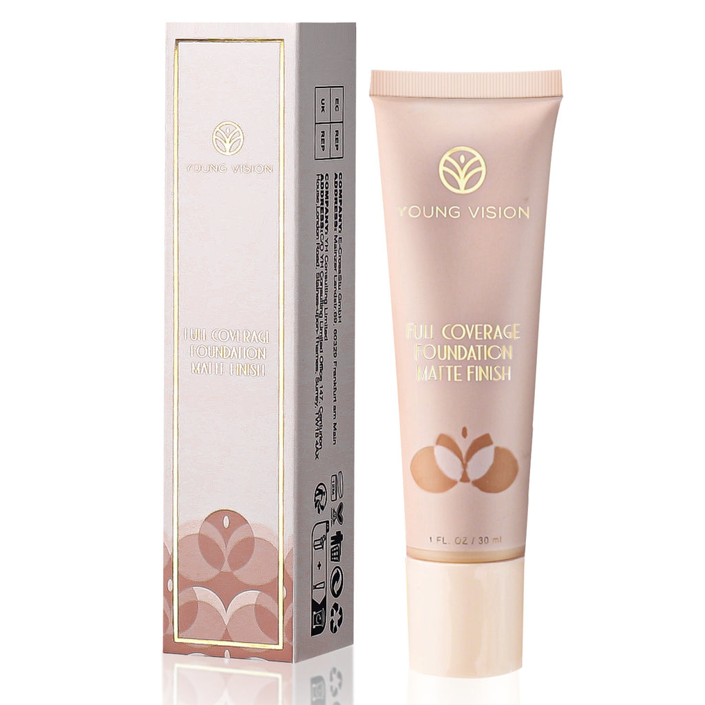 YOUNG VISION 6 Color Matte Liquid Foundation wheat color repair foundation cream