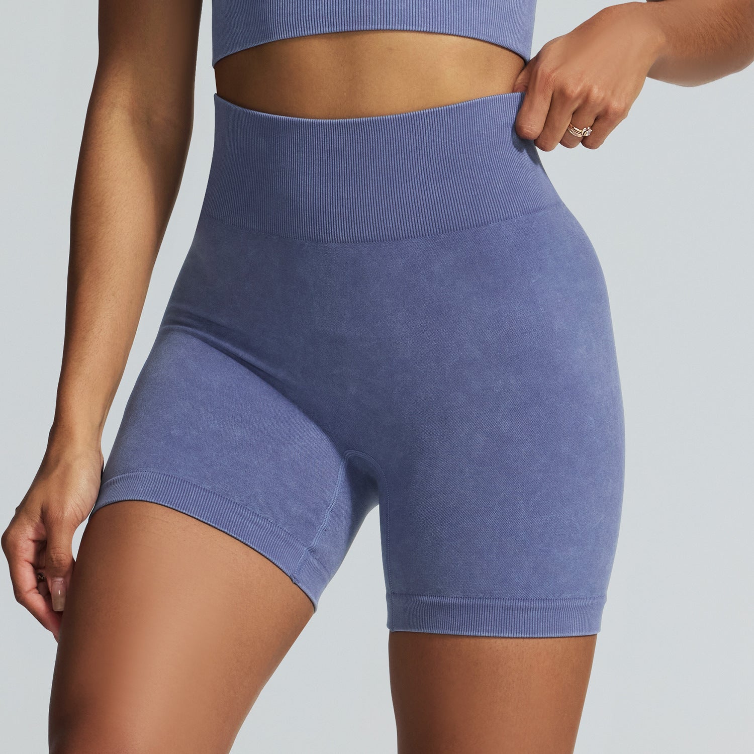 European and American Autumn Winter Tight Sports Set