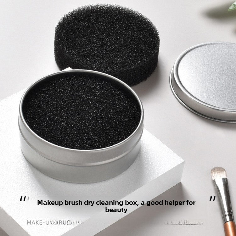 Makeup brush sponge dry cleaning cleaning box cleaning makeup brush tool quick cleaning no washing sponge cosmetic brush washing brush