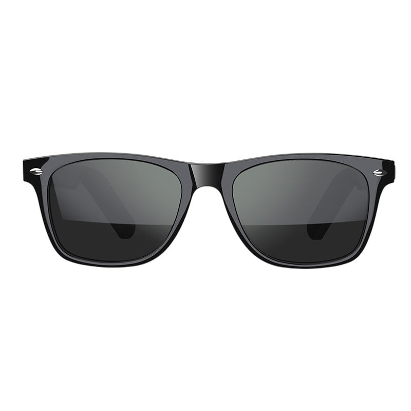 Cross-border new arrival E10 smart glasses sun glasses black technology callable music Bluetooth glasses audio glasses
