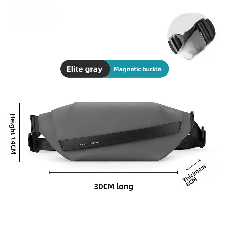 mark ryden cross-border new arrival fashion chest Bag Men's trendy crossbody bag multi-functional sports and leisure shoulder bag