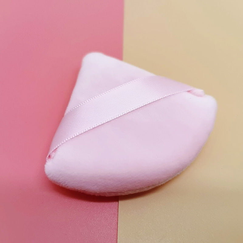 makeup sponge velour powder puff dry powder face powder cross-border air cushion triangle makeup puff