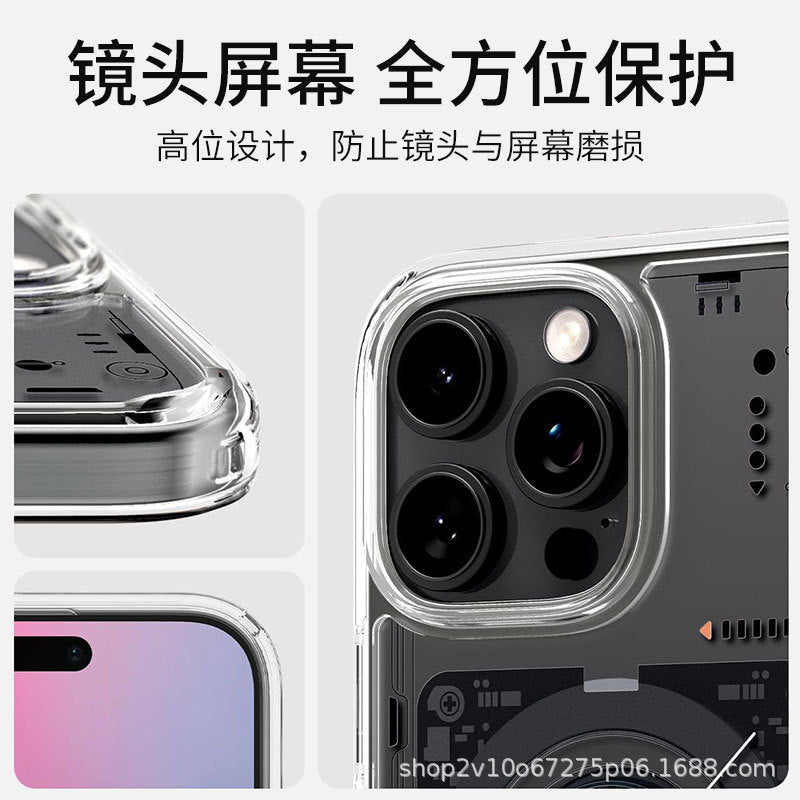 Spigen for Apple iphone16ProMax phone case new technology magnetic protective cover 15plus shell