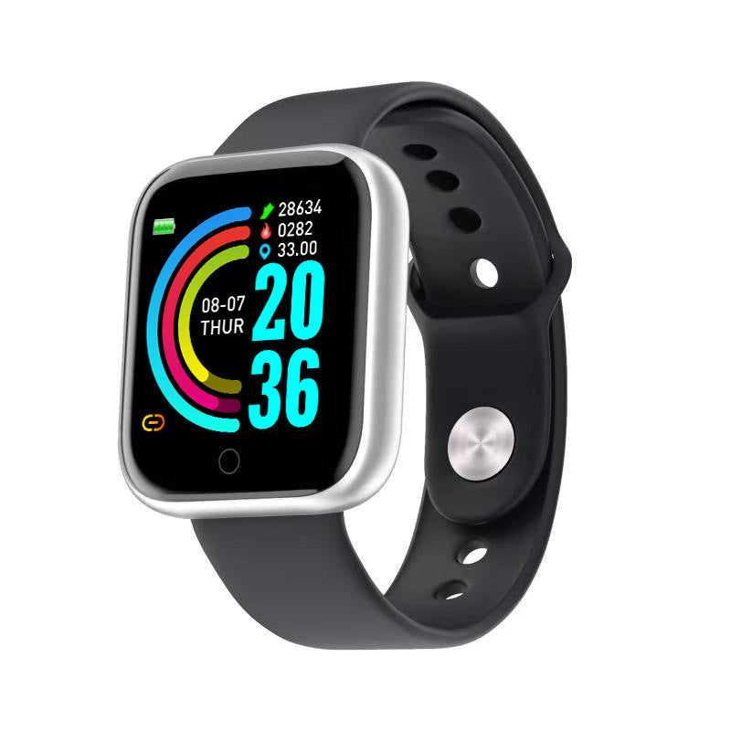 Cross-border foreign trade Y68 color screen smart bracelet D20 Bluetooth electronic bracelet gifts in stock