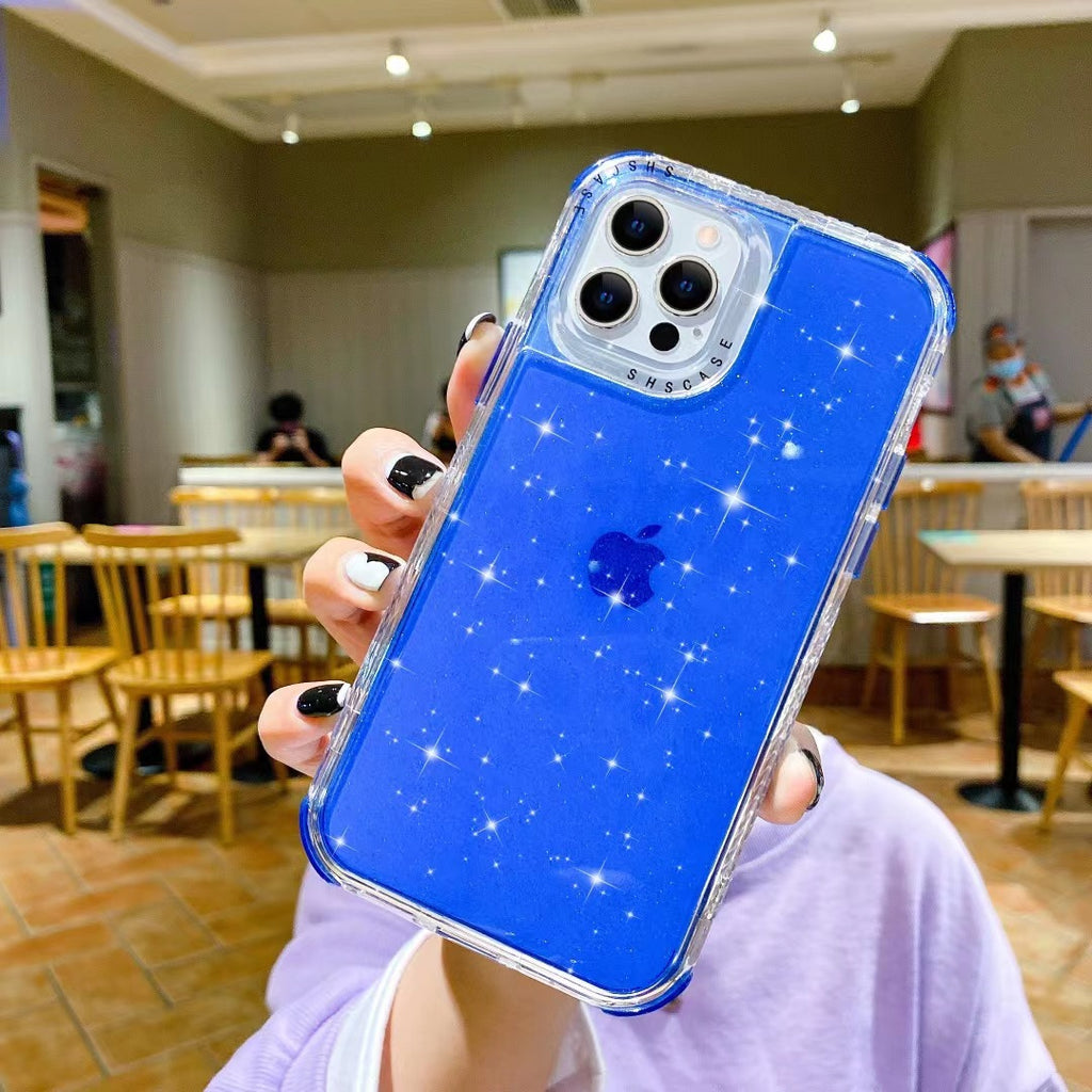 Hard for 16pro Apple 8plus phone case iPhone14promax dream glitter phone case xsmax