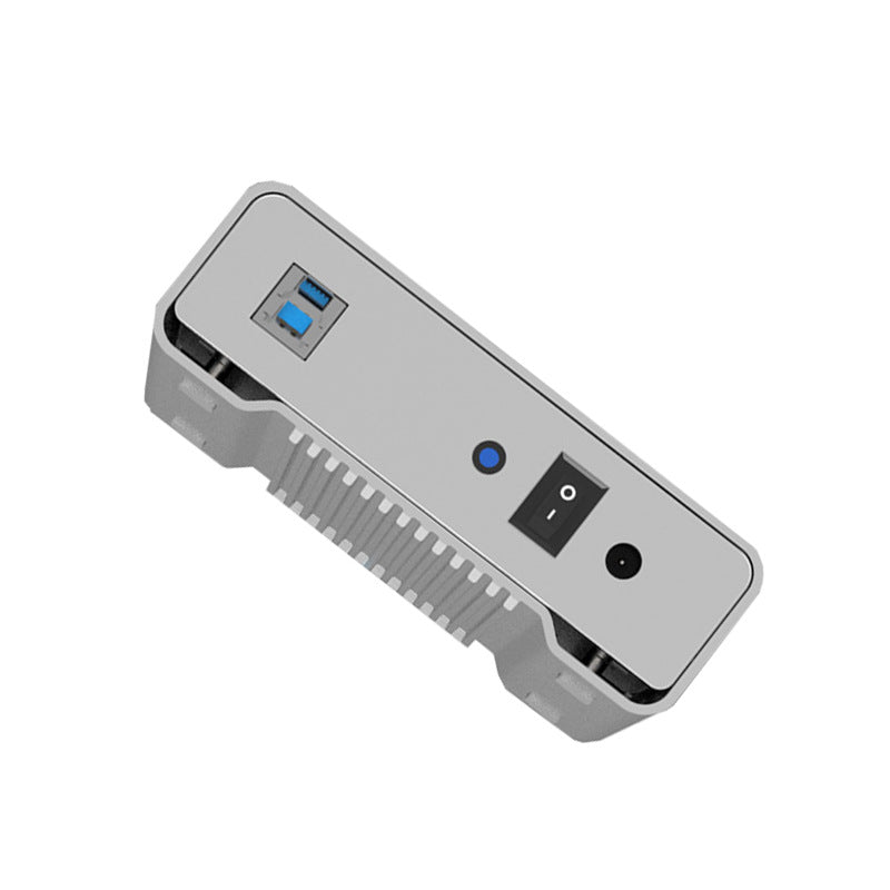 All-metal 3.5-inch mobile hard disk box SATA serial port USB3.0/Type-C desktop 20TB hard disk box