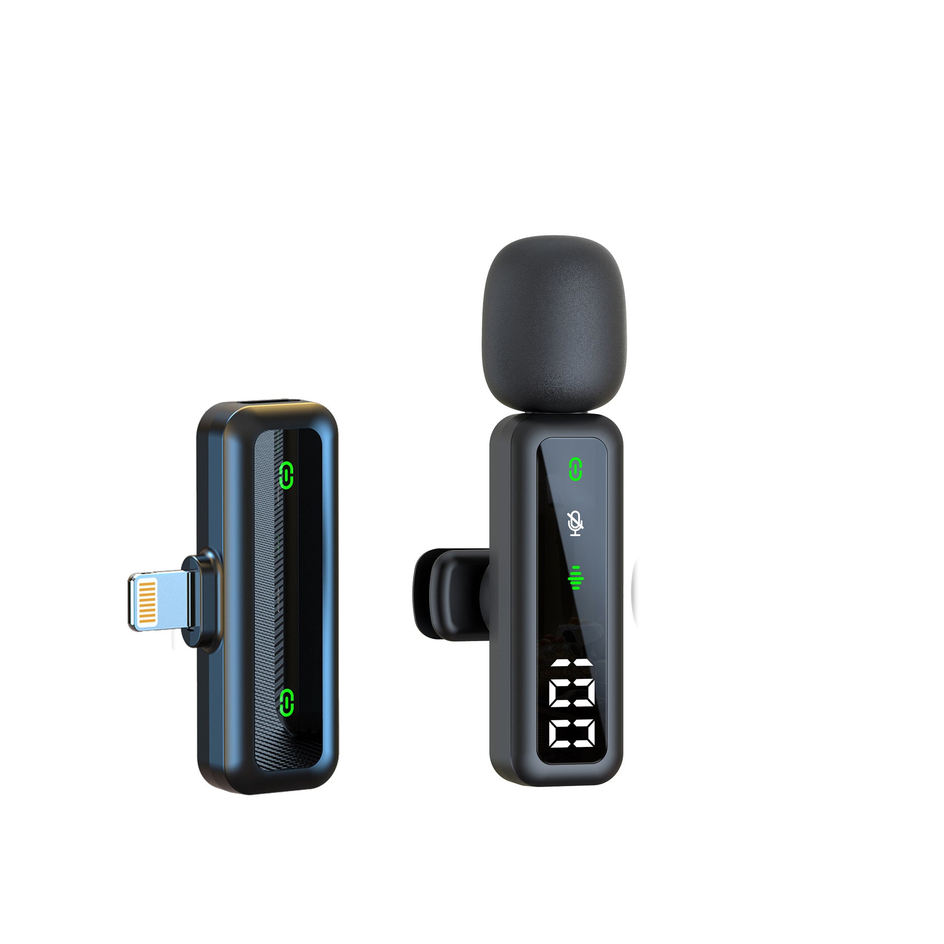 Wireless collar clip microphone new H65 three-in-one dual-microphone mobile phone computer live Bluetooth Mini radio microphone