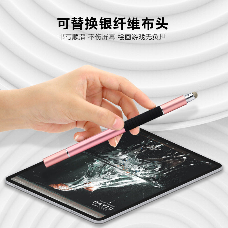 Factory Direct sale capacitive touch screen universal three-in-one touch pen with signature pen metal touch screen capacitive stylus