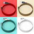 Aluminum Alloy 48 series braiding thread USB-A to type-c for Huawei Honor Super fast charge charging data cable