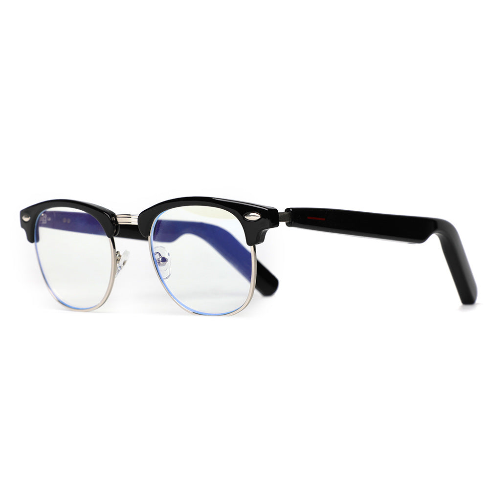 Cross-border new arrival E10 smart glasses sun glasses black technology callable music Bluetooth glasses audio glasses