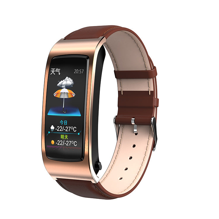 K11 Smart Bracelet with 1.14 Inch Screen Call Answer Message Sync