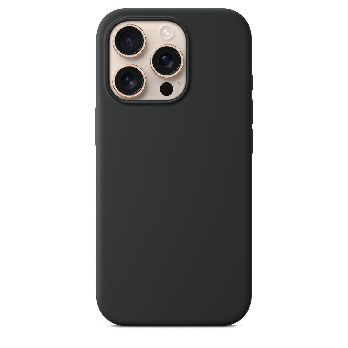 Applicable to Apple iPhone16ProMax real liquid silicone MagSafe magnetic pop-up window Ai button phone case