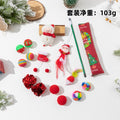 Cross-border Christmas Cat Toy New Christmas theme cat toy 15-piece set cat self-Hi interactive factory direct supply