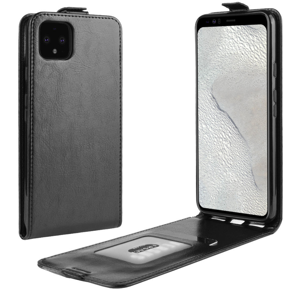 Applicable to Google Pixel 4a Google Pixel 5 XL phone case protective case upper and lower Open flip leather case