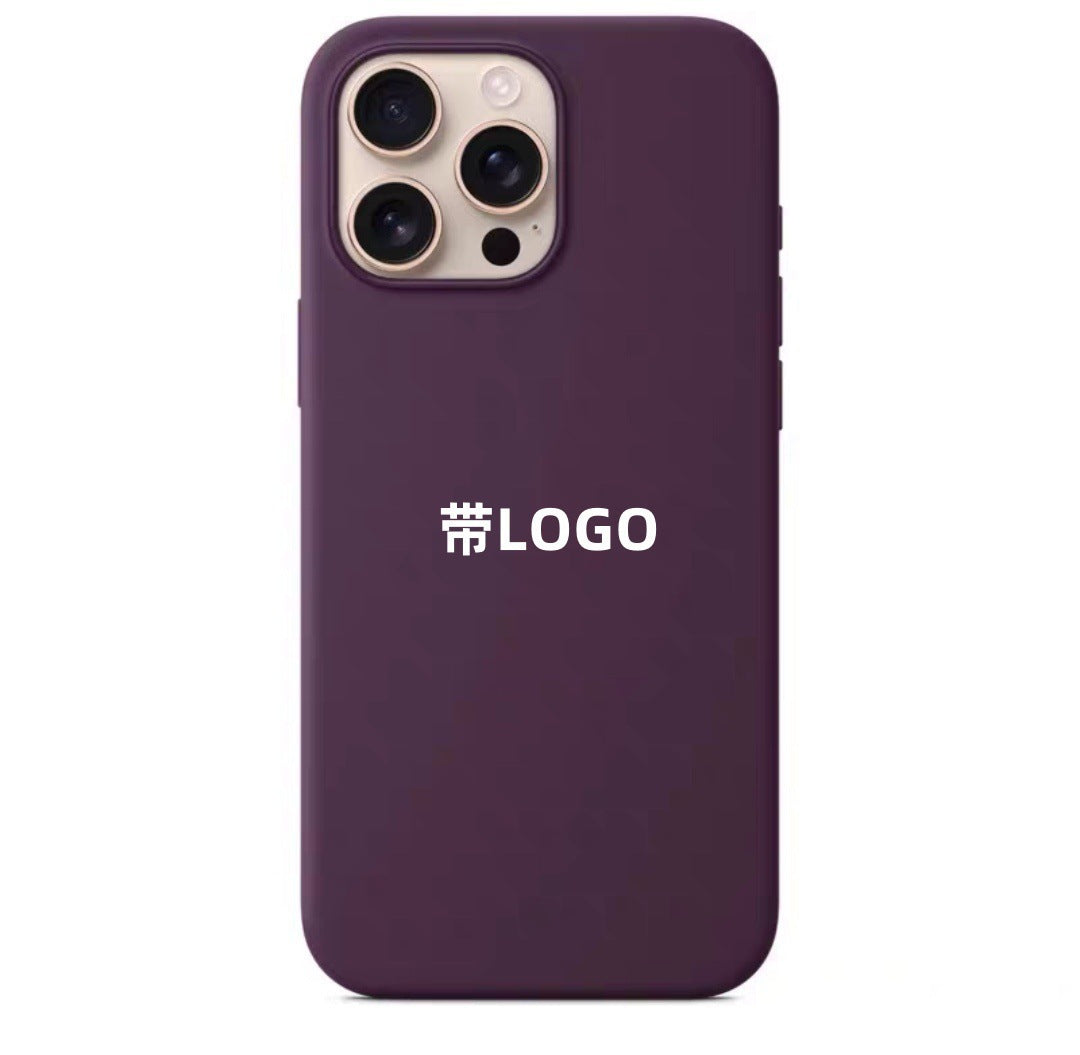 Magnetic animation pop-up window for Apple 16promax comes with AI button iPhone16 liquid silicone phone case