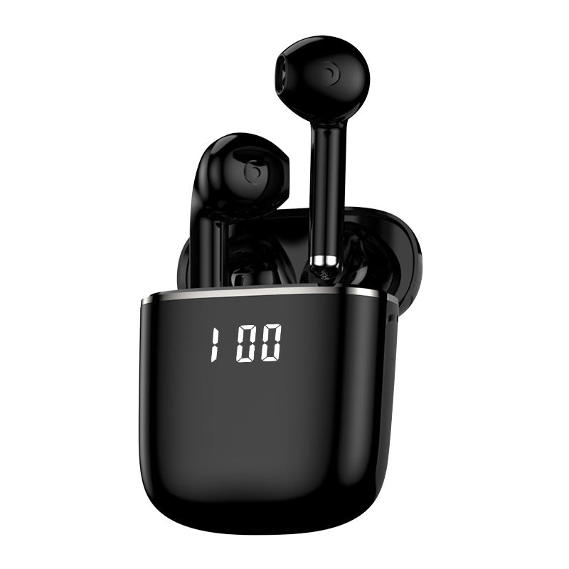 Private model Wireless Bluetooth headset J05 digital power display ultra-long life battery touch sports noise-canceling factory wholesale