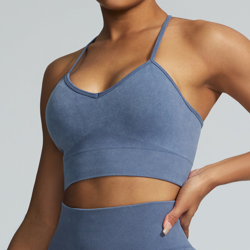 European and American Autumn Winter Tight Sports Set