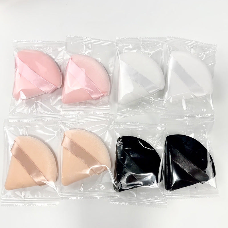 makeup sponge velour powder puff dry powder face powder cross-border air cushion triangle makeup puff