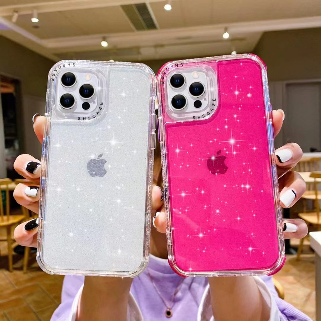 Hard for 16pro Apple 8plus phone case iPhone14promax dream glitter phone case xsmax