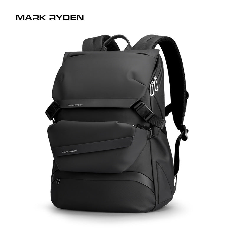 MARK RYDEN men's business travel backpack detachable letter Pack backpack large capacity 15.6 computer bag