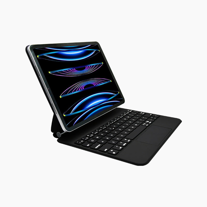 Applicable to iPad miaocontrol keyboard Pro11/12.9/13-inch tablet suspension magnetic Bluetooth keyboard colorful backlight