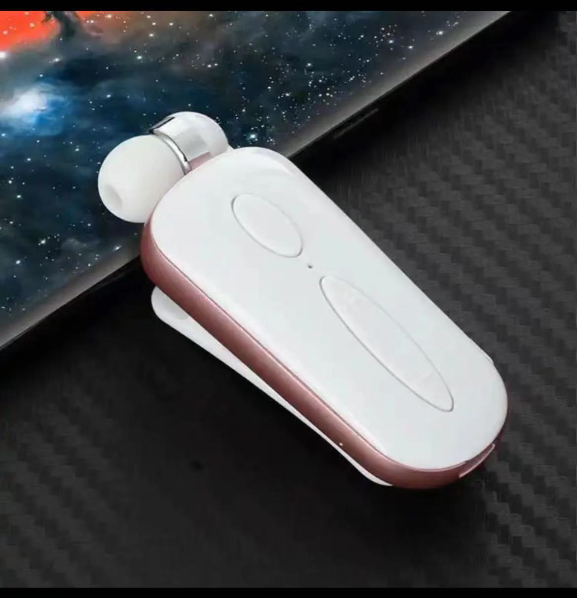 Amazon cross-border foreign trade K36 Business Sports single-ear telescopic cable call vibration broadcast Bluetooth headset