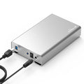 All-metal 3.5-inch mobile hard disk box SATA serial port USB3.0/Type-C desktop 20TB hard disk box
