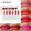 Matte Lipstick Kit 6 colors long-lasting moisturizing non-fading handaiyan moisturizing matte surface cross-border lipstick kit