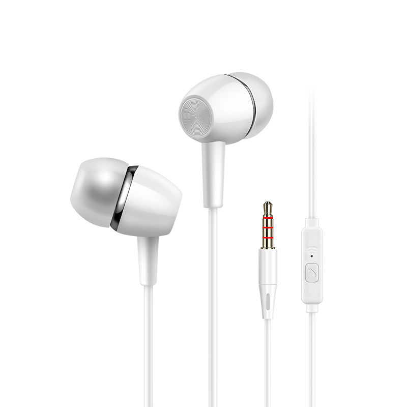 Rio Tinto Q2 in-ear 3.5 subwoofer Android smart earplugs with controller audio headset with microphone factory direct sales