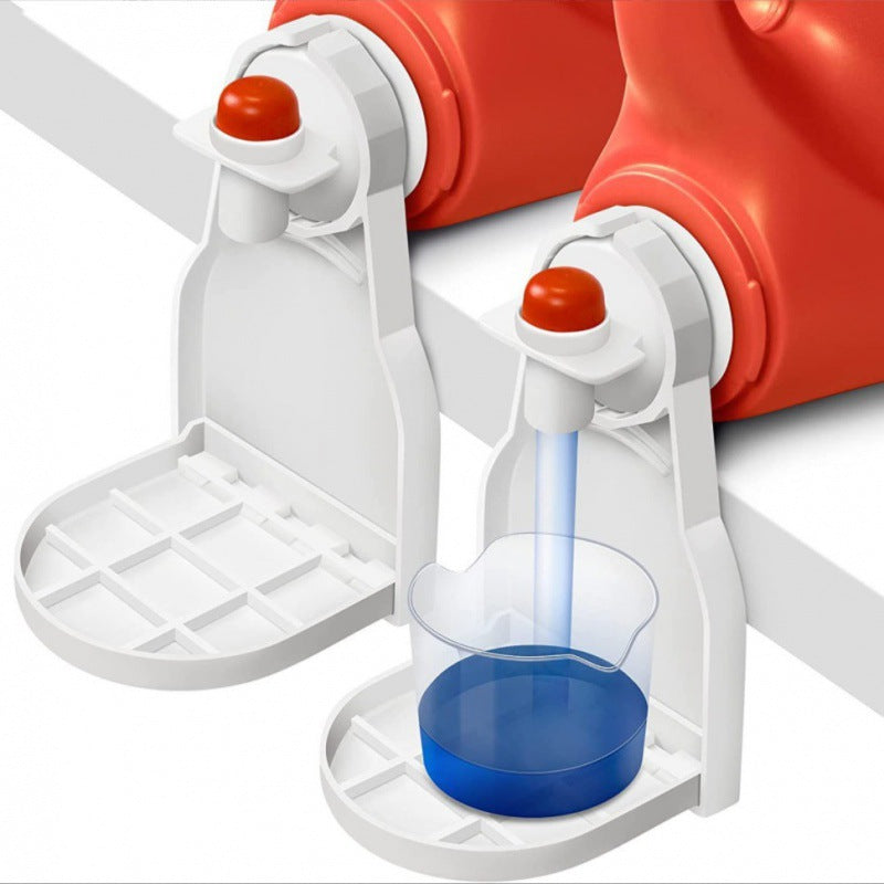 Cross-border in stock Laundry Detergent Holder Laundry Detergent cup Holder prevent dripping foldable bracket