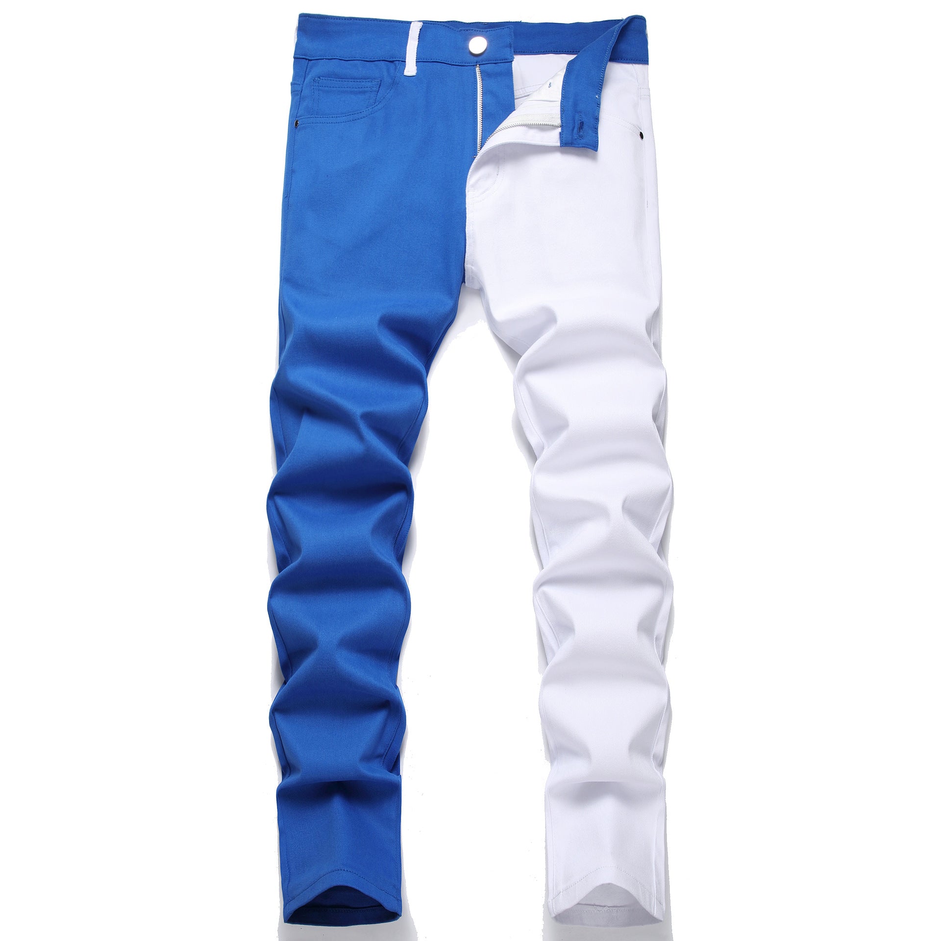 Men's jeans slim fit micro elastic 2025 new autumn and winter cross-border dedicated men's jeans fashion wholesale generation men